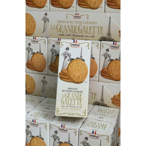 Bánh quy bơ Pháp La Grande Galette French Butter Cookies 600g