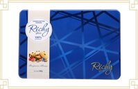 Bánh quy bơ richy hộp thiếc chữ nhật 500g