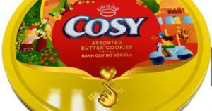 Bánh quy bơ thập cẩm Cosy socola 378g