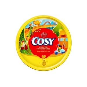 Bánh quy bơ thập cẩm kẹp kem Cosy hộp 546g