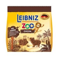 Bánh Quy Cacao Hình Thú Rừng Nhiệt Đới, Leibniz, Zoo, Cocoa Jungle (100g) - BAHLSEN