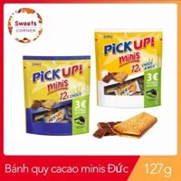 Bánh quy cacao sữa Pickup minis Đức 127g