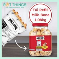 Bánh quy canxi tủy bò Milk-Bone MaroSnacks cho chó dạng túi 1.08kg