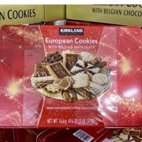 🍪Bánh Quy Chocolate Kirkland European Cookies With Belgian Chocolate 1.4kg☕️🍪 mỹ