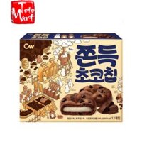 Bánh quy Chocolate nhân nếp dẻo CW Hàn Quốc (240g)