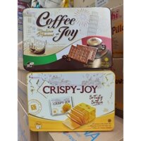 Bánh Quy Coffee Joy Vị Cà Phê/ Phô Mai Hộp Thiếc 390g