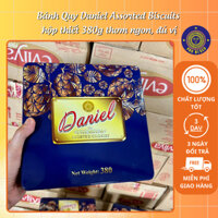 Bánh Quy Daniel Assorted Biscuits hộp thiết 380g thơm ngon, đủ vị