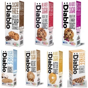 Bánh quy dừa Diablo không đường