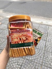 Bánh quy đũa kèm sữa đặc - hộp 500gr