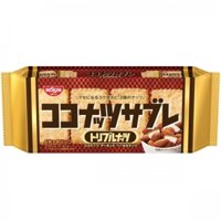 Bánh quy dừa Nissin Coconut Salbe vị hạnh nhân và hạt phỉ