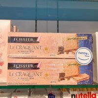 Bánh quy Fossier Craquant hoa hồng & socola (170g)