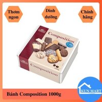 Bánh Quy 💖FREESHIP💖 Bánh Quy LAMBERT Composition BKHM01 Thơm Ngon Nhập Khẩu Chính Hãng Sang Trọng Làm Quà Biếu hộp 1000g