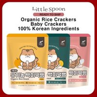 ★Bánh quy gạo Llucete / Bắp rang gạo trắng hữu cơ cho bé ăn nhẹ Hàn Quốc