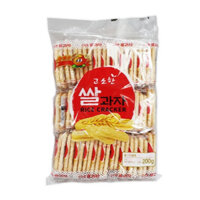 Bánh quy gạo nướng, mặn, 200g, 1, 6, 9 gói [Vận chuyển từ Hàn Quốc]