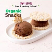 Bánh quy gạo trắng hữu cơ Dream tự nhiên Hàn Quốc