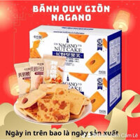 BÁNH QUY GIÒN MIX CÁC LOẠI HẠT DINH DƯỠNG NAGANO NUT CAKE