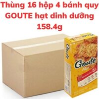 Bánh quy GOUTÉ hạt dinh dưỡng hộp 158.4g