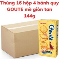 Bánh quy GOUTÉ mè giòn tan hộp 144g