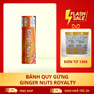 Bánh quy Gừng Ginger Nuts Royalty 300g