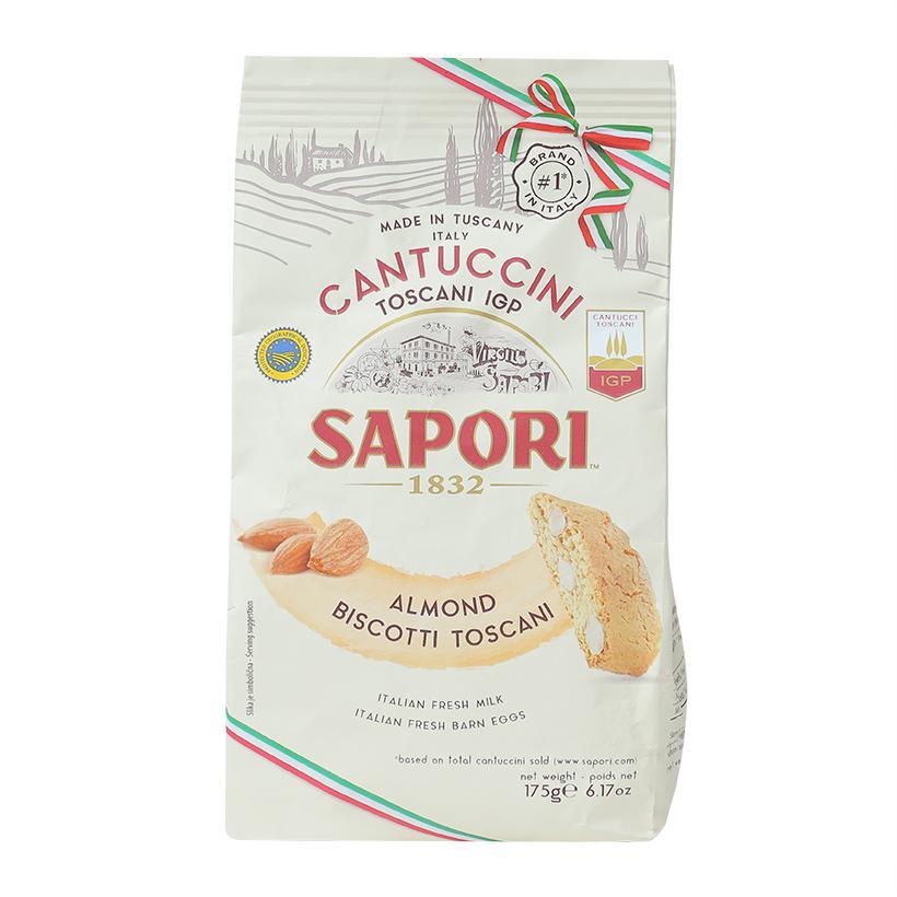 Bánh quy hạnh nhân giòn Sapori gói 175g