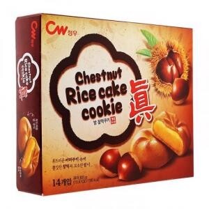 Bánh quy hạt dẻ Teok CW hộp 258g