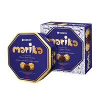 Bánh quy hoa bơ tự nhiên Marika-Orion, hộp sắt (432g),