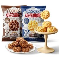 Bánh quy hoa  sữa socola ba con sóc 100 gam/túi bơ nhập khẩu ăn vặt thơm ngon