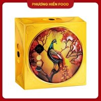 Bánh Quy hỗn hợp Luckysun hộp sắt 310g hình con công