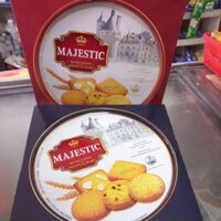 Bánh quy hộp sắt majestic Richy 382g