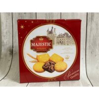 Bánh Quy hộp thiếc Majestic 382g + túi giấy