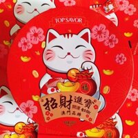 Bánh quy hộp thiếc Mèo Thần Tài
