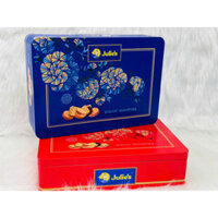 Bánh Quy Julie’s Assorted Biscuits Hộp Thiếc Chữ Nhật 318G