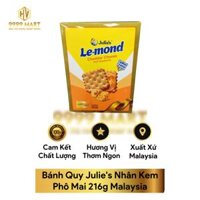 Bánh Quy Julie's Nhân Kem Phô Mai 216g Malaysia