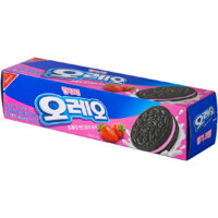 Bánh quy kem Oreo vị dâu Hàn Quốc 100g