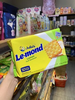 Bánh quy kem phô mai Julie's 168g