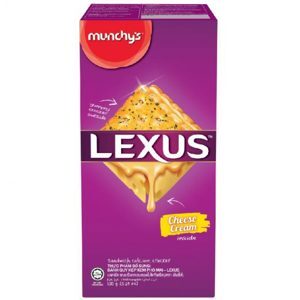 Bánh quy kem phô mai Lexus Munchy's hộp 150g