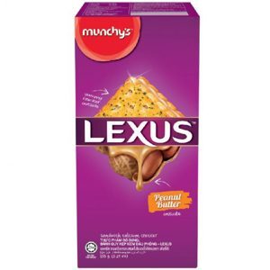 Bánh quy kem phô mai Lexus Munchy's hộp 150g
