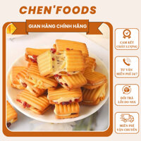 Bánh quy kẹp kem phô mai mix hạt dinh dưỡng 500G/1KG, bánh quy bơ mix hạt nội địa Trung