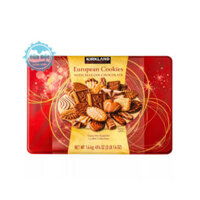 Bánh quy Kirkland Signature European Cookies with Belgian Chocolate của Mỹ 1.4kg