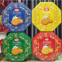 Bánh Quy Lago Frollini Cookies Hộp Thiếc 320g Ý
