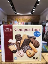 Bánh Quy Lambertz Composition Đức 1kg trắng