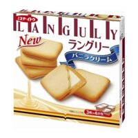 Bánh quy Languly Vanilla cream sandwich nhân kem vani hộp 12 cái
