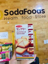 Bánh quy Languly vị Vani hộp nhỏ 65g