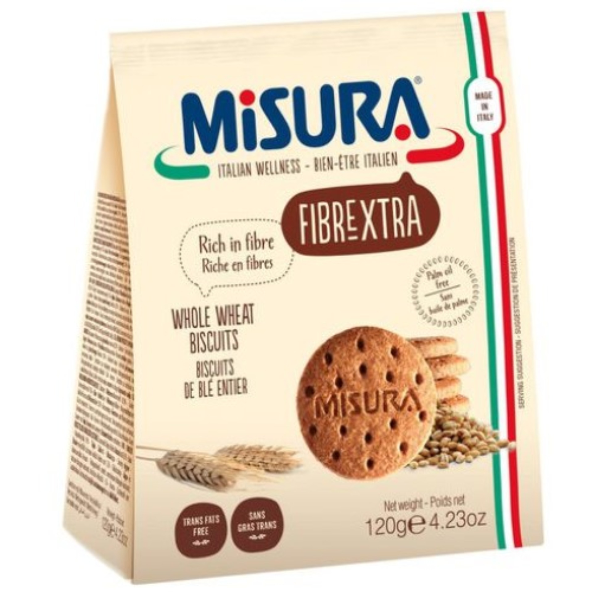 Bánh quy lúa mì Misura gói 120g