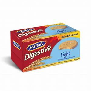 Bánh quy lúa mì nguyên cám ít béo Mc Vitie’s Digestive Light 250g
