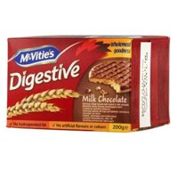Bánh quy lúa mỳ McVities Digestive Socola sữa 200g