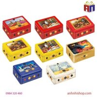 Bánh quy LUCKY 220g Hộp thiếc CN – Thái Lan