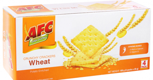 Bánh quy mặn lúa mì AFC - 100g (4 gói)
