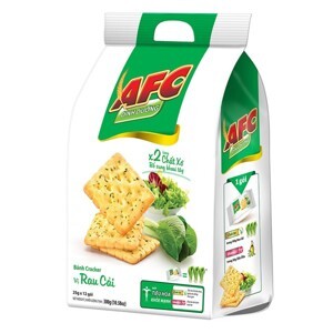 Bánh quy mặn AFC - 300g (14 cái/túi)
