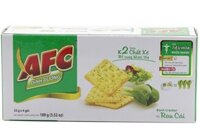 Bánh quy mặn vị rau cải AFC 100g (4 gói)